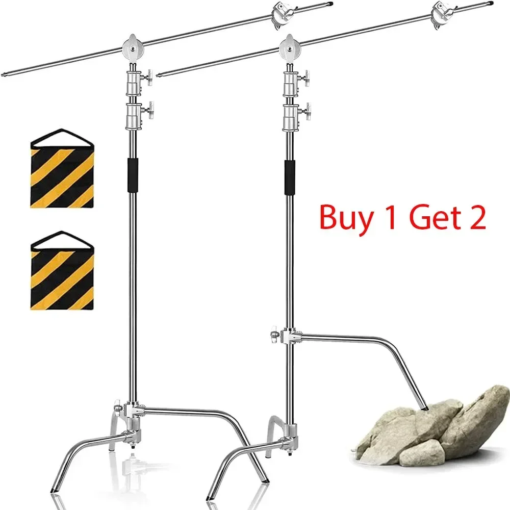 Photography Darkroom - Cross Arm Stainless Steel Kit Light