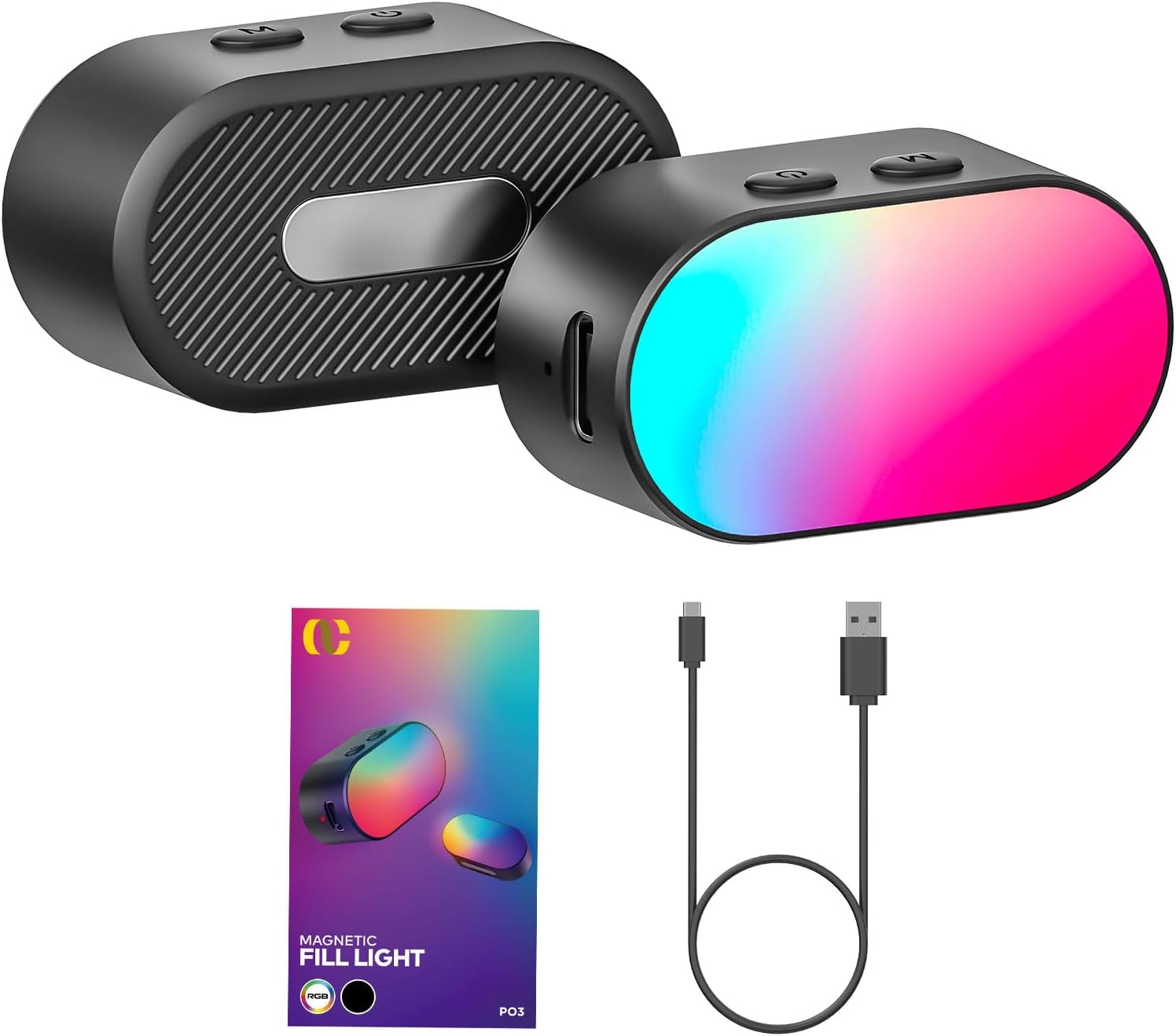 Photography Darkroom - AOCHUAN Mini RGB Magnetic Fill Light