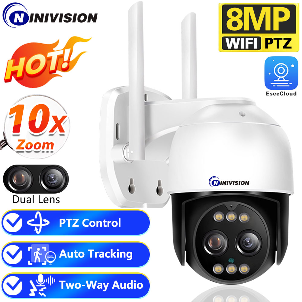 Photography Term - 8MP 4K PTZ Wifi IP Camera