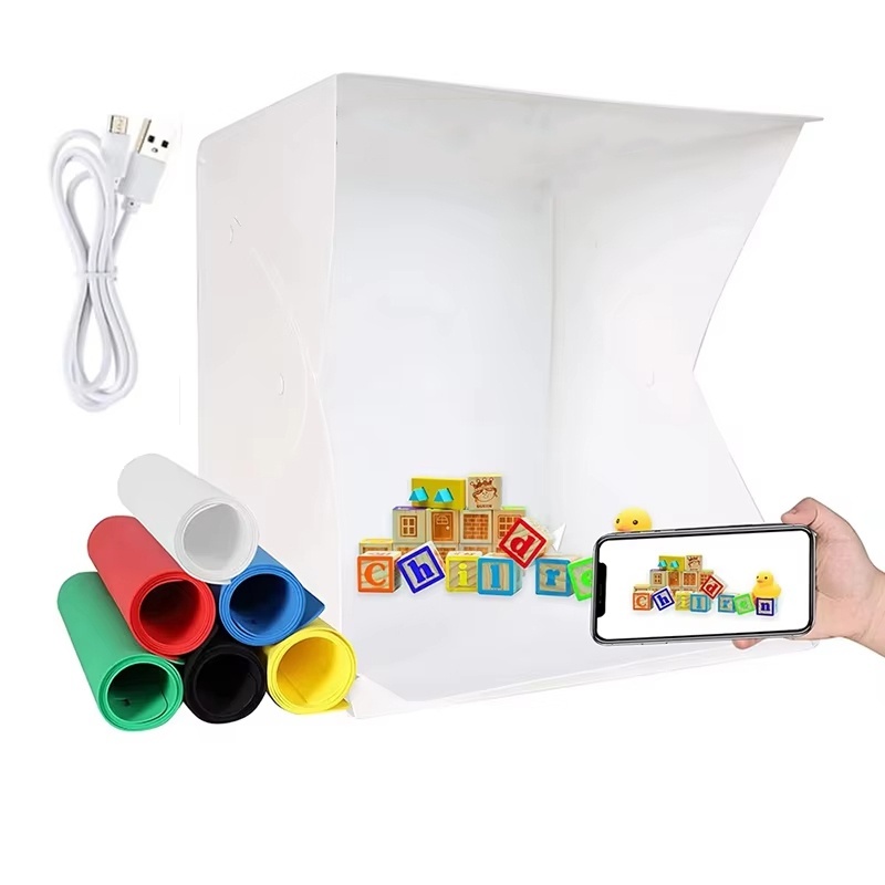 Photography Darkroom - Folding Lightbox Portable Photography LED Photo