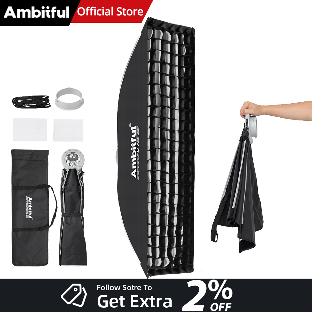 Photography Darkroom - AMBITFUL Q7-II 30*120cm Bowens Mount Strip