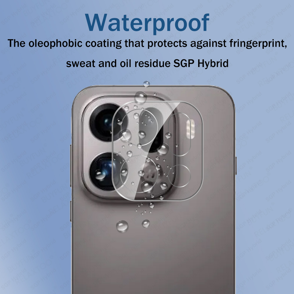 2Pcs 3D Clear Camera Glass Pro - Photography Kit Oppo Find X9 Pro review and price