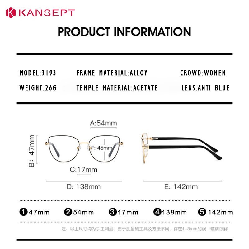 KANSEPT Lunette Myopia Glasses - Eye Piece Magnifier review and price