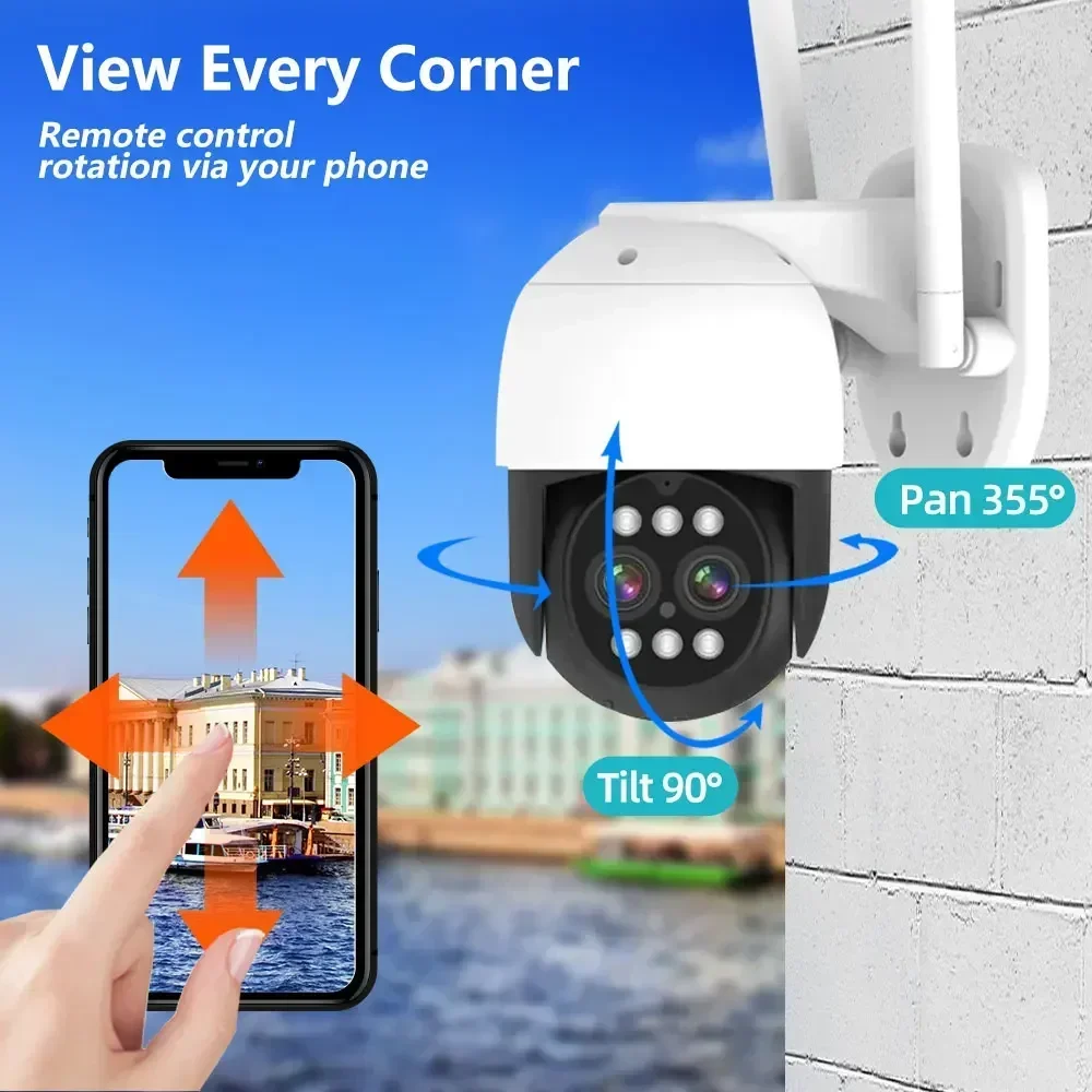 8MP 4K PTZ Wifi IP Camera Clou - Photography Term review and price