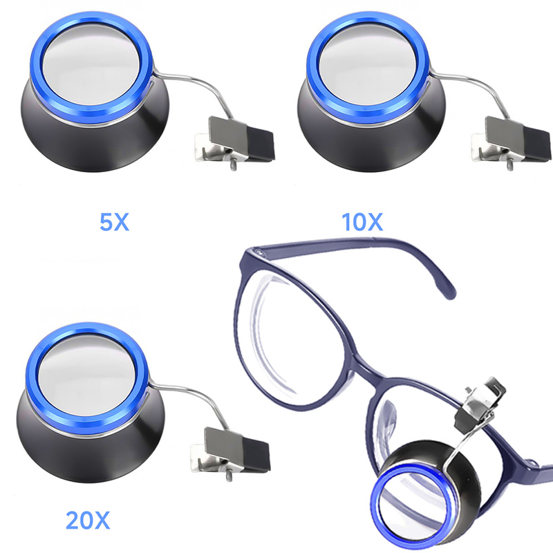 5X 10X 20X Eyeglass Magnifier  - Eye Piece Magnifier review and price