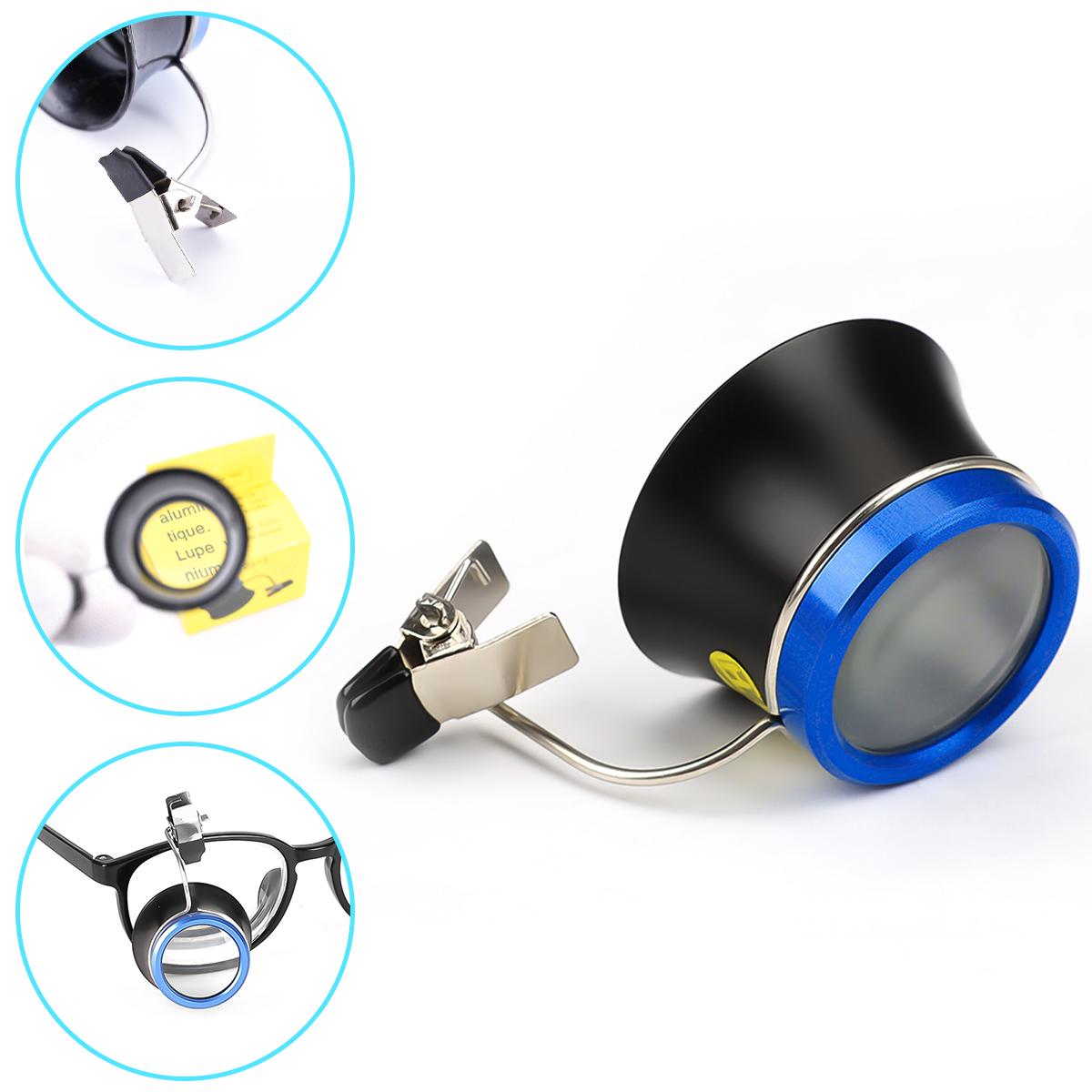 5X 10X 20X Eyeglass Magnifier  - Eye Piece Magnifier review and price