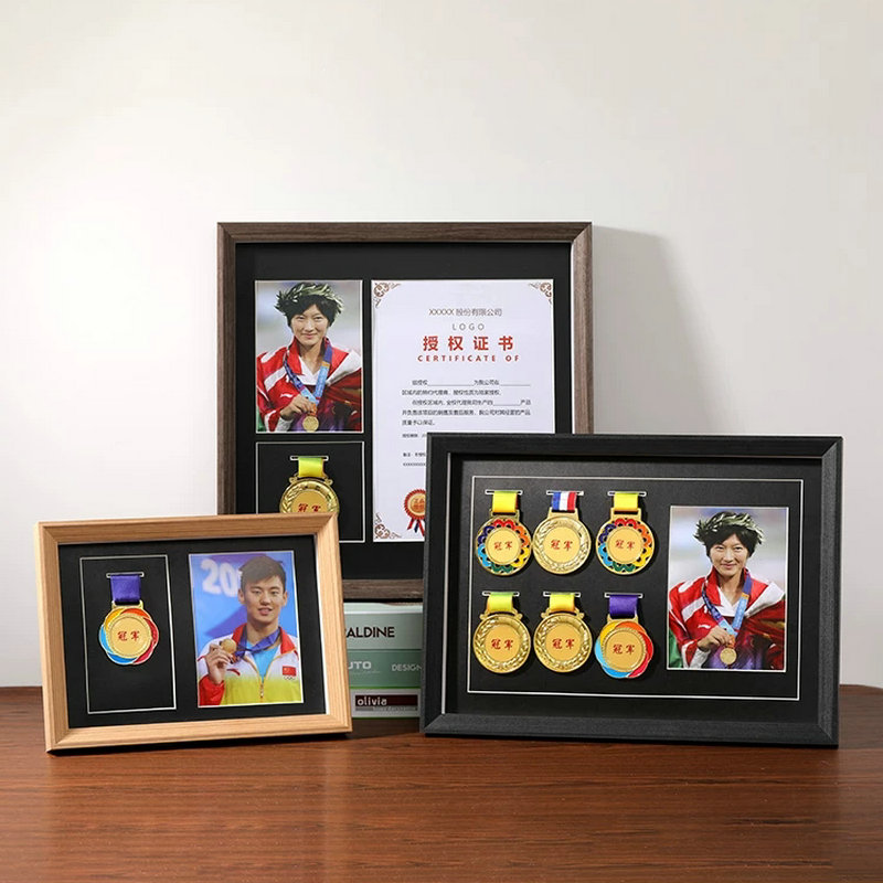 Solid Wood Medal Frame Maratho - Photography Awards review and price