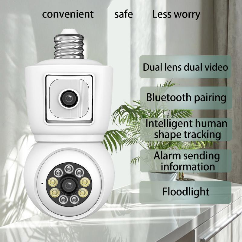 8MP E27 Bulb WiFi Camera 4K Du - Photography Term review and price