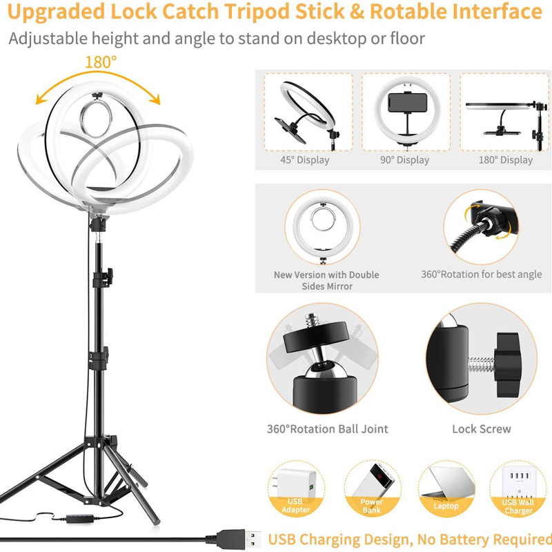 Video Light 16/26/33cm Selfie  - Photography Darkroom review and price