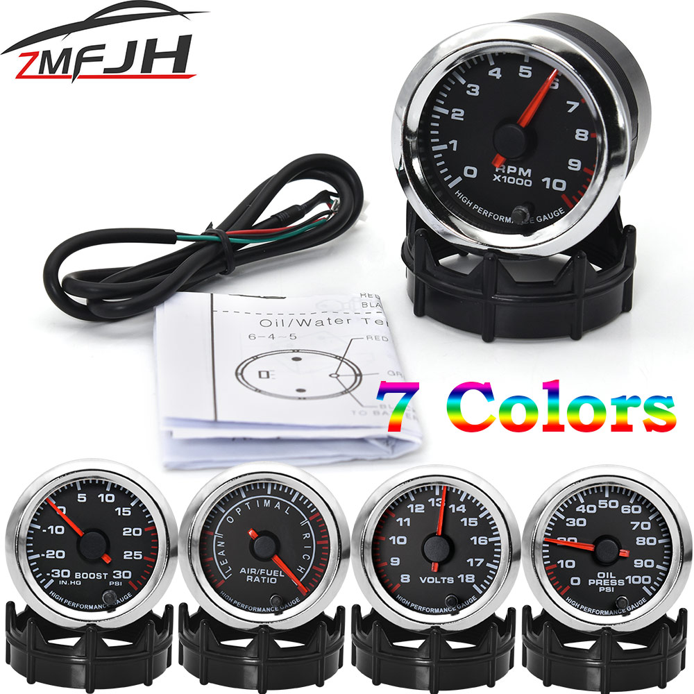 A 7Colors Auto Car Tachometer  - Light Meter Incident review and price