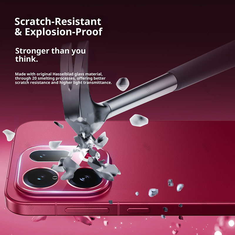 3D Full Glue Back Camera Lens  - Photography Kit Oppo Find X9 Pro review and price