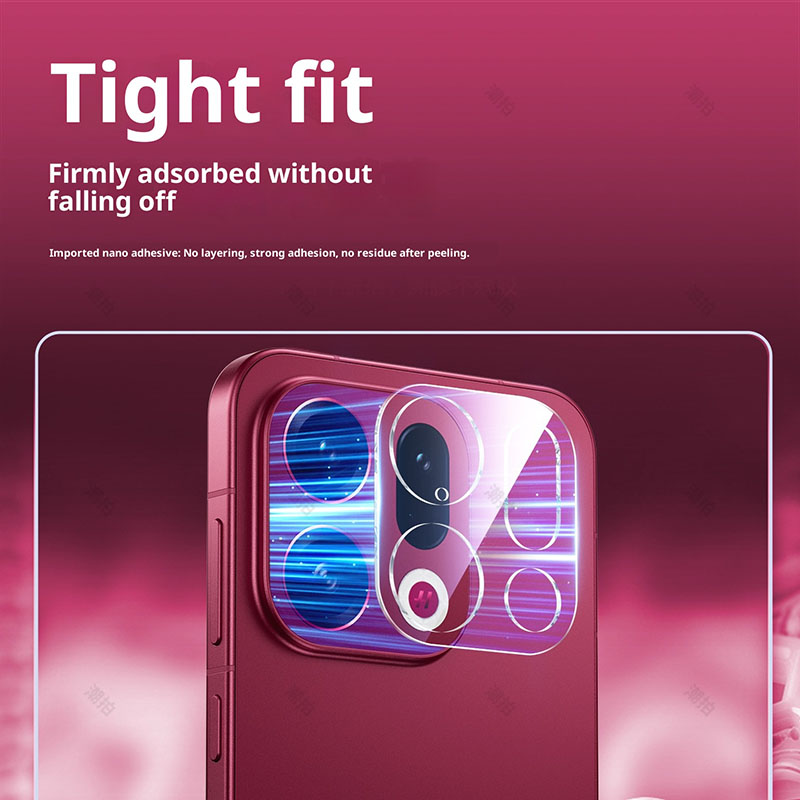 3D Full Glue Back Camera Lens  - Photography Kit Oppo Find X9 Pro review and price