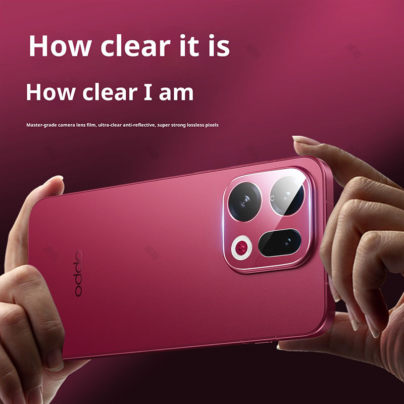 3D Full Glue Back Camera Lens  - Photography Kit Oppo Find X9 Pro review and price