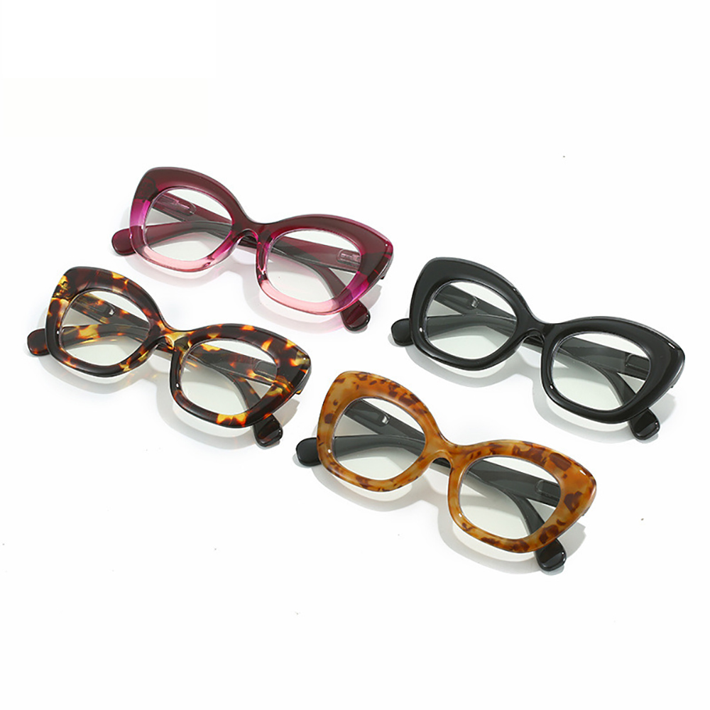 KLASSNUM Trendy Bold Lines Cat - Eye Piece Magnifier review and price