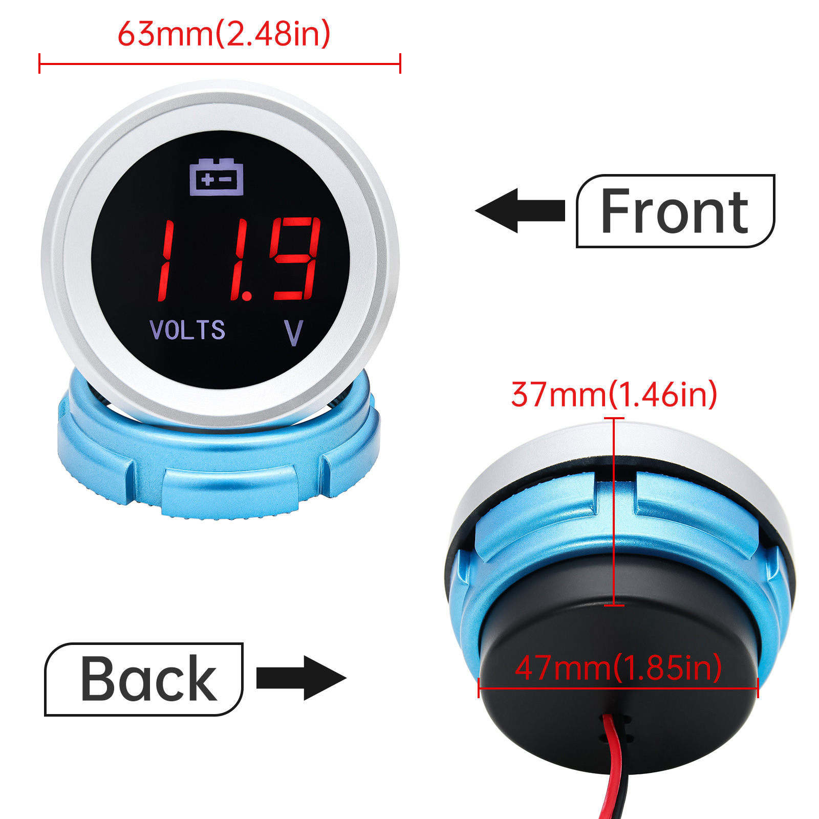 AD Universal Voltmeter 12V Wat - Light Meter Incident review and price